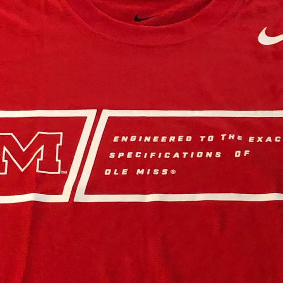 Nike Dri-Fit Performance OLE MISS REBELS LEGEND L - Picture 4 of 6
